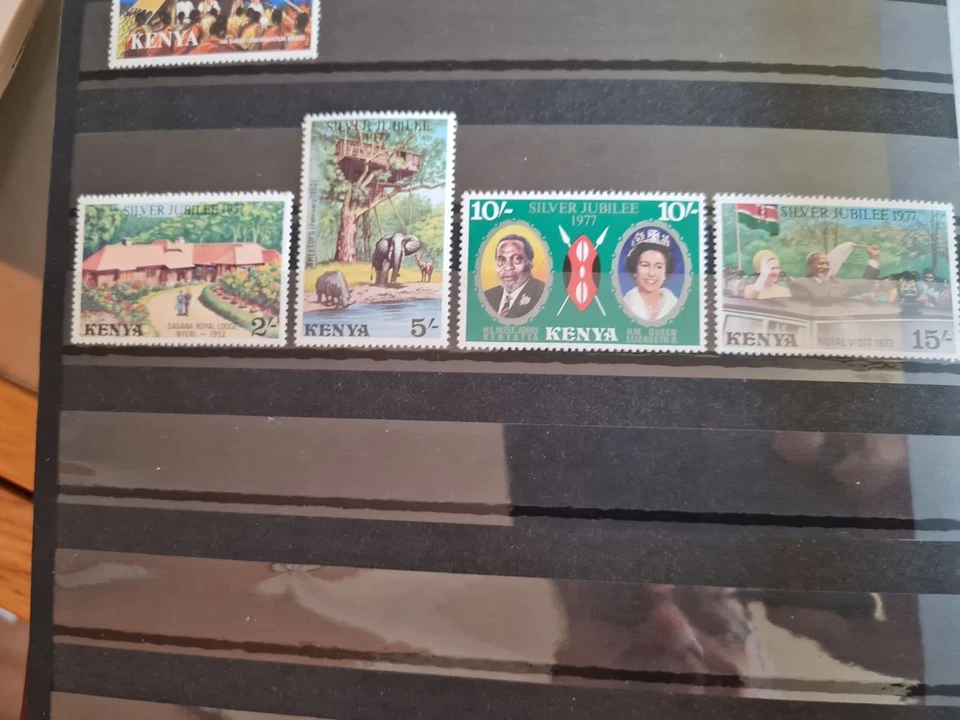 KENYA 1977 SG 91-94 SILVER JUBILEE MNH - Image 1 of 1