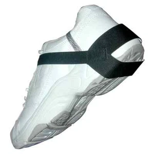 Heel Grounder Meg Resistor Stretch Hook and Loop Strap in Black HG 1360 - Picture 1 of 5