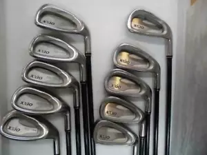 DUNLOP XXIO 10PC S-FLEX CAVITY BACK IRONS SET GOLF CLUBS 577 - Picture 1 of 4