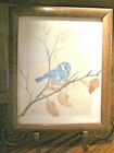 Vintage Hand-Drawn Bird Professionally Framed Picture Signed J. Horton       127