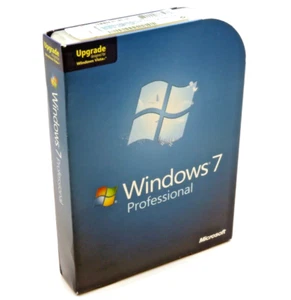 Microsoft Windows 7 Professional Upgrade Installation Media - 32 & 64 Bit DVDs - Picture 1 of 6