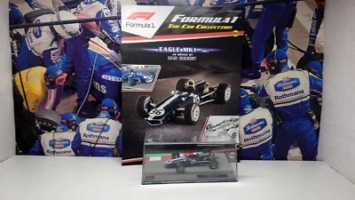 PANINI F1 COLLECTION - EAGLE MK1 - DAN GURNEY - 1967 - 1/43 scale model car #80 - Image 1 of 4