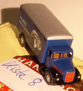 Marks Spur N 1:160 Old MAN Truck F 8- Box Truck Marks Advertising Very Good - Picture 1 of 5