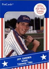 1991 Triple A All-Stars ProCards #AAA48 Jeff Gardner
