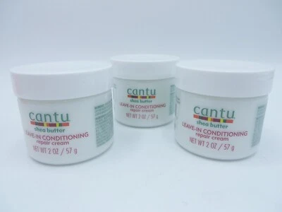 CANTU SHEA BUTTER LEAVE IN CONDITIONING REPAIR CREAM 2 OZ 3 PCS - Image 1 of 2