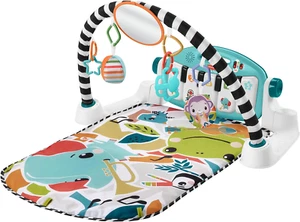 Fisher-Price Baby Activity Mat Glow and Grow Kick & Play Piano Gym, Portable ... - Picture 1 of 12