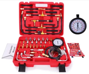 Kit probador de presión de inyección de combustible profesional medidor 0-140 PSI - Imagen 1 de 9