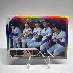 2023 Topps Rainbow Foil Los Angeles Dodgers Team Card #113 Parallel - Picture 1 of 2