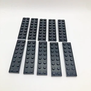 10 X Lego Black Base Plate, 2 x 8 brand new never used - Picture 1 of 4