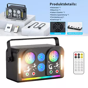 RGBW Laser Projektor 7 in 1DMX Bühnenbeleuchtung Strobe Disco Party Lichteffekt - Bild 1 von 14