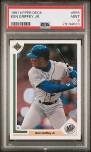 1991 Upper Deck Ken Griffey Jr #555 PSA 9 - Bild 1 von 2