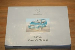 MERCEDES A CLASS OWNERS HANDBOOK MANUAL 2000-2004 PRINT DATE 03/08/2001  - Picture 1 of 9