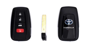 1 OEM Unlocked Toyota Corolla 19-23 Hybrid Blue Remote Smart Key Fob HYQ14FBN - Picture 1 of 2