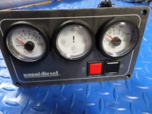 Nanni Marine Diesel Guage Panel Start Stop Control Panel 940100011 - Picture 1 of 6
