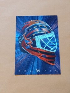 2001-02 Be A Player Between The Pipes The Mask #9 Damian Rhodes Atlanta Thrasher