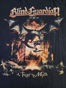 VINTAGE Blind Guardian A TWIST IN THE MYTH 2006 Tour Shirt XL Longsleeve w/Dates - Picture 1 of 18