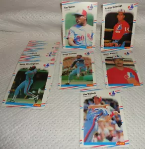 MONTREAL EXPOS--1988 FLEER TEAM SET--ANDRES GALARRAGA--TIM RAINES--KOSTENLOSER VERSAND - Bild 1 von 2