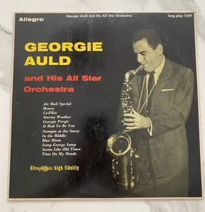 Georgie Auld And His All Star Orchestra Allegro Long Play #1697 - Picture 1 of 7