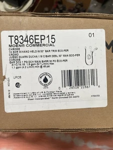 Moen Commercial T8346EP15CBN 3 Function Transfer Shower Trim ECO-PER - Picture 1 of 3