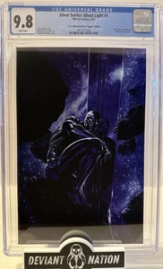 SILVER SURFER GHOST LIGHT # 1 DELL'OTTO VIRGIN COVER ERROR EDITION CGC 9.8 - Picture 1 of 2