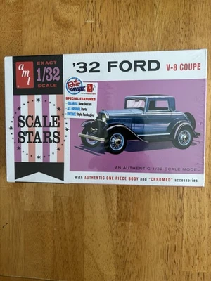 New AMT 1932 Ford V8 Coupe 1/32 Scale Model Kit - Image 1 of 4