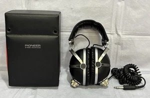 Vintage Pioneer SE-505 Headphones 2 Way Stereo Original Case Working Condition - Bild 1 von 23