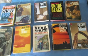 Nevil Shute~Lot of 10 PB On the Beach Lonely Road Most Secret So Disdained Vtg. - Picture 1 of 15