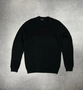 Surface To Air Men’s Merino Wool Knit Sweater (L) Black - Picture 1 of 15
