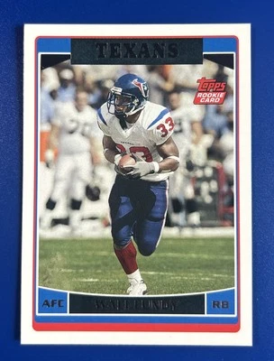 2006 Topps Football Wali Lundy RC Houston Texans #343 - Image 1 of 2