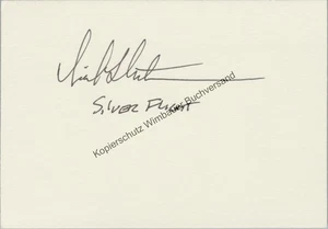 Original Autogramm Neil B. Hutchinson NASA Flight Director Apollo 16 and 17/// A - Bild 1 von 2