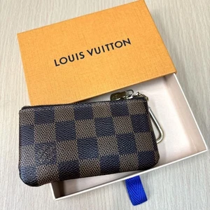 [Buone condizioni] Louis Vuitton Damier N62658 CT0163 Pochette Creta Portamonete - Foto 1 di 10