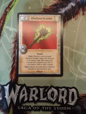 Warlord Saga of the Storm - Artículo de combate - Alholland Bramble Foto 1 de 2