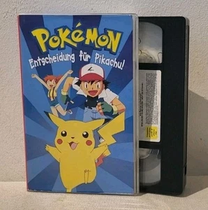 Pokémon - Entscheidung für Pikachu auf Videokassette (VHS), 3 Folgen, 1998 - Bild 1 von 7