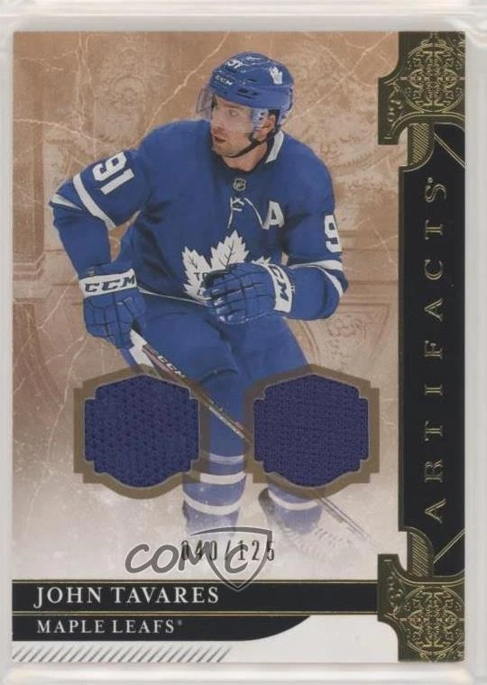 2019-20 Upper Deck Artifacts Stars Gold Material /125 John Tavares #105 - Image 1 of 2