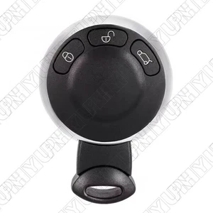Car Smart Remote Key Black Replacement KR55WK49333 For Mini Cooper 2007-2014 - Picture 1 of 6