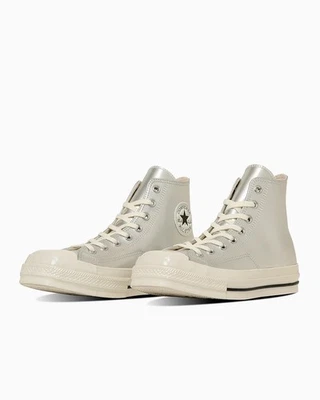 CONVERSE ALL STAR SQUARETOE SV HI 31315820 argento taglia uomo - Immagine 1 di 4