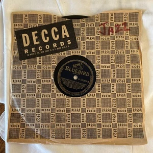BLUEBIRD 78 RECORD 10085/MILTON MEZZ MEZZROW/COMIN ON WITH THE COME ON/ EX+ JAZZ - Picture 1 of 6