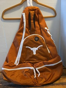 Texas Longhorn Large Sling Bag School Zipper Pockets Adjustable NWOT - Picture 1 of 11