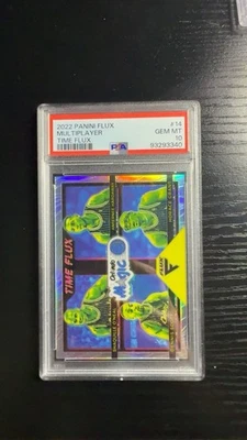 Panini Time Flux Orlando Magic Hardaway 2022/Oneal/Grant/Scott PSA 10 RARO  Foto 1 de 2