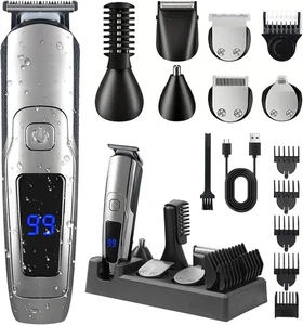 Beard Trimmer for Men, 20 Length Settings, Waterproof Electric Razor for Men, Ha - Picture 1 of 12