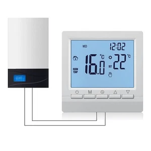 Smartes Fußbodenheizungsthermostat für gemütliches Wohnklima und Energieeinsparung - Bild 1 von 43