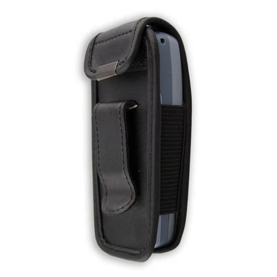 caseroxx Leather-Case with belt clip for Nokia 3100 und 3120 in black made of re - Image 1 of 3
