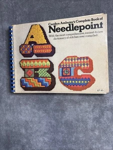 Carolyn Ambuters komplettes Buch NADELSPITZEN spiralgebunden Vintage - Bild 1 von 2