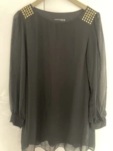 Atmosphere Women’s Vintage Black Mini Dress Size 14 - Picture 1 of 3