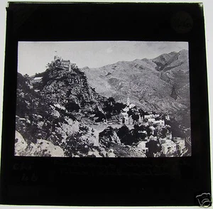 Glass Magic Lantern Slide KLIS DALAMATIEN CROATIA C1900 - Picture 1 of 1
