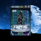 Topps Star Wars Trader Digital Signature Refractor Black JANGO FETT Legendary