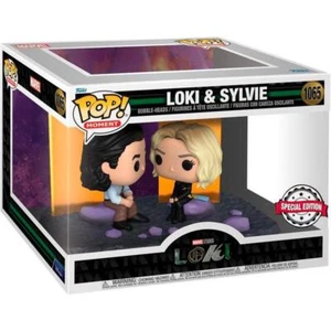 Funko Pop! Momentos: Marvel Loki - Figura exclusiva de Loki y Sylvie #1065 - Imagen 1 de 2
