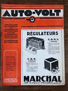 (RTA) Revue Technique AUTO VOLT # 205 (1952) Schéma PEUGEOT 203 N3V - Picture 1 of 3