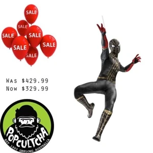 Spider-Man: No Way Home - Spider-Man in Black & Gold Suit 1/6th Action Figure - Picture 1 of 10