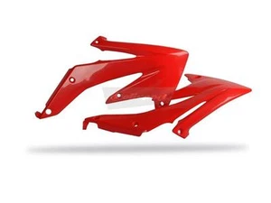 Cuchillas de radiador HONDA CRF 450 R 2005 - 2008 FABRICANTE DE EQUIPOS ORIGINALES rojo motocross Polisport - Imagen 1 de 1
